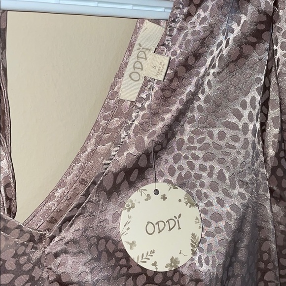 Pink Cheetah Babydoll Dress - Picture 5 of 5